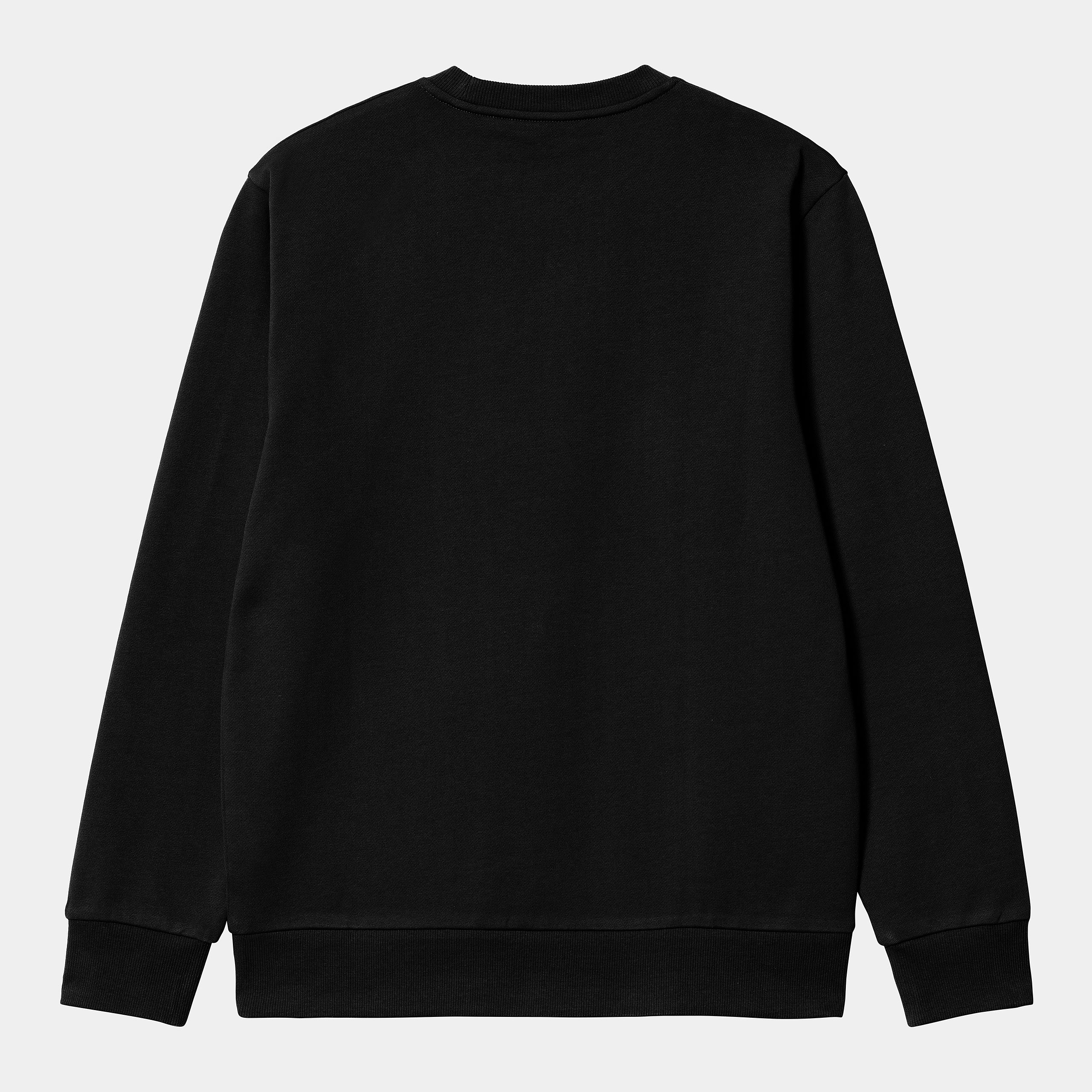 Sudadera Carhartt WIP Script Embroidery - Black/White