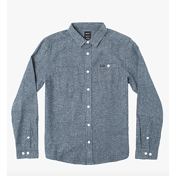 Camisa Rvca Harvest Neps - Moody Blue (3592)