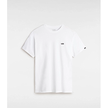 Camiseta Vans Left Chest Logo - White/Black