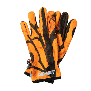 Guantes Carhartt WIP Beaufort Gloves - Camo Tree/Orange/Reflective