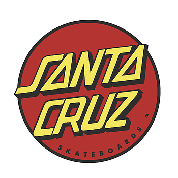 Pegatinas Santa Cruz Classic Dot Mediana 3"